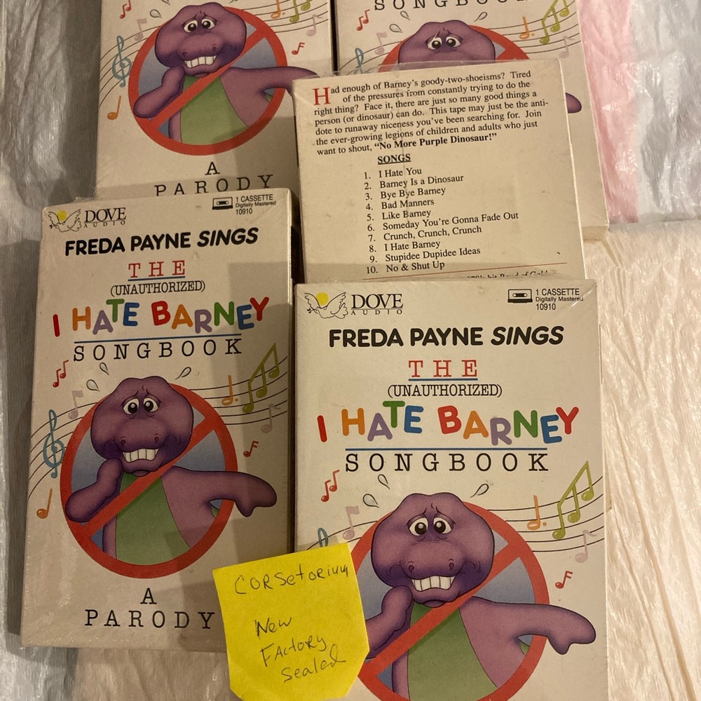 Freda Payne Sings The Unauthorized I Hate Barney Songbook Cassette